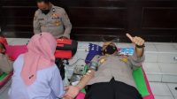 Bantu Ketersediaan Stok Darah PMI, Polres Buton Gelar Bakti Donor Darah