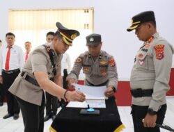 Wakapolres Buton Berganti, AKBP Rudy Silaen Pimpin Upacara Sertijab