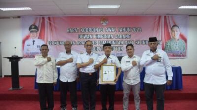 Rakor DPC PAPDESI, Pj Bupati Buton Harap Para Kades Mampu Kembangkan Potensi di Didesa Masing-masing 