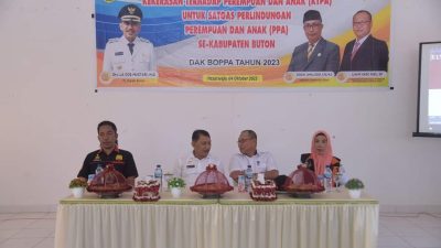 Pj Bupati La Ode Mustari: Perlindungan Terhadap Perempuan dan Anak Adalah Isu Strategis  Pj. Bupati Buton