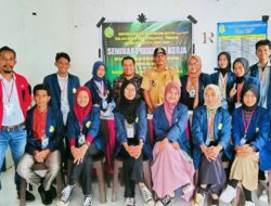 Mahasiswa KKA UM Buton XXV di Desa Sukamaju Sukses Gelar Seminar Program Kerja
