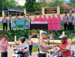 Berkah Ramadan, Polres Buton Giat Bagi-bagi Takjil