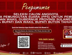 KPU Umumkan Seleksi PPS Pilkada 2024, Berikut Jadwalnya