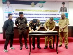 Pemda Bersama Kejari Buton Tanda Tangan Nota Kesepahaman