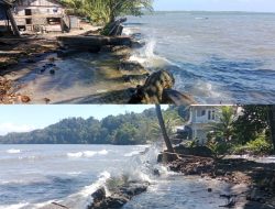 Tanggul Jebol, Pemda Buton Diminta Turun Tangan, Warga Cemas Dibayangi Luapan Air Laut