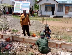 Gunakan Silpa ADD 2024, Pemdes Kaumbu Renovasi Pagar Kantor Desa