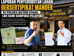 Laporan Dugaan Penyerobotan Lahan Mandek, Polres Butur Terkesan Abai, LBH HAMI Lakukan Pendampingan Hukum